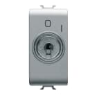 GEWISS - GEWGW14006 INTERR.1M 2P 10AX+CHIAVE TITANIO