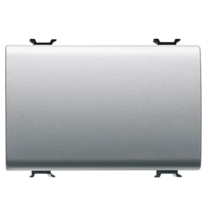 GEWISS - GEWGW14081 DEVIATORE UNIPOLARE 250V ac - 16AX - NEUTRO - 3 MODULI - TITANIO - CHORUSMART