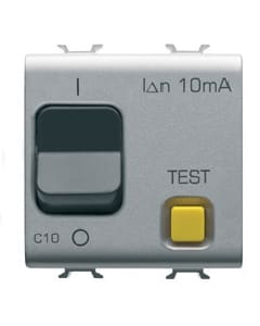 GEWISS GEWGW14485 INT.D.MAGN.1P+N C10 10MA 230V AC 3KA T.