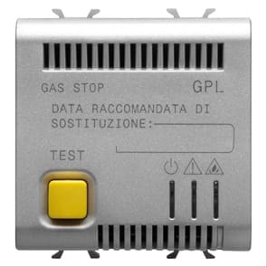 GEWISS - GEWGW14711 RIVELATORE GPL - 12V ac/dc - 2 MODULI - TITANIO - CHORUSMART