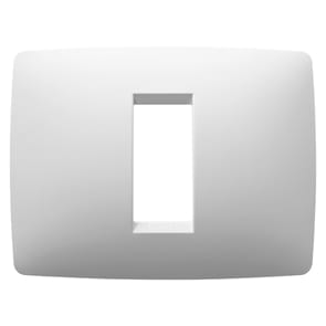 GEWISS - GEWGW16101TB PLACCA ONE 1P BIANCO LATTE