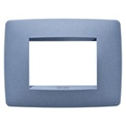 GEWISS GEWGW16103VB PLACCA ONE 3P BLU MARE