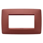 GEWISS - GEWGW16104VR PLACCA ONE 4P RUBINO