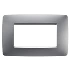 GEWISS - GEWGW16104VT PLACCA ONE 4P TITANIO