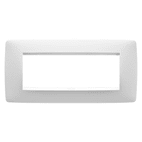 GEWISS - GEWGW16106TB PLACCA ONE 6P BIANCO LATTE