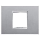 GEWISS - GEWGW16202VT PLACCA LUX 2P TITANIO