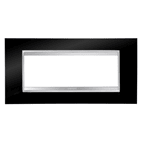 GEWISS - GEWGW16206TN PLACCA LUX 6P NERO TONER