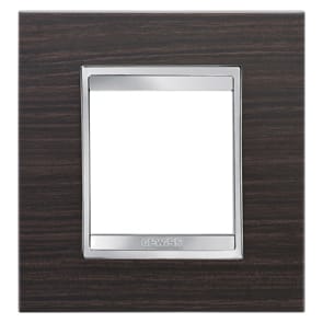 GEWISS - GEWGW16222LW PLACCA LUX INT.2P WENGEE