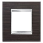 GEWISS - GEWGW16222LW PLACCA LUX INT.2P WENGEE