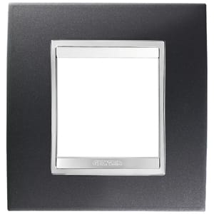 GEWISS - GEWGW16222VA PLACCA LUX INT.2P ARDESIA