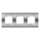 GEWISS - GEWGW16226MC PLACCA LUX INT.2+2+2P O.CROMO