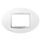 GEWISS - GEWGW16303TB PLACCA ART 3P BIANCO LATTE