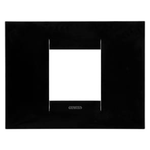GEWISS GEWGW16402TN PLACCA GEO 2M NERO TONER