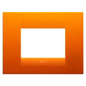 GEWISS - GEWGW16403TO PLACCA GEO 3P ARANCIONE OPALE