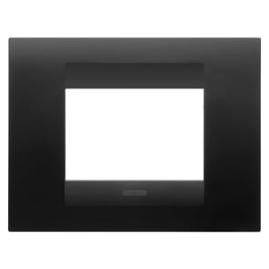 GEWISS GEWGW16403VN PLACCA GEO 3M NERO SATINATO