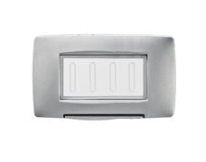 GEWISS GEWGW16704VT PLACCA STAGNA 4M IP55 TITANIO