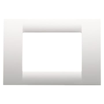 GEWISS - GEWGW22103 PLACCA 3P BIANCO NUVOLA SYSTEM VIRNA