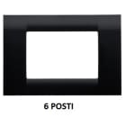 GEWISS - GEWGW22116 PLACCA 6M NERO TONER SYSTEM VIRNA