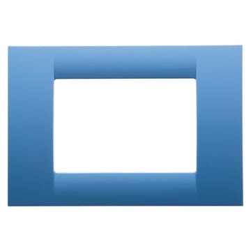 GEWISS - GEWGW22163 PLACCA 3P AZZURRO CIELO SYSTEM VIRNA