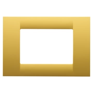 GEWISS - GEWGW22183 PLACCA 3P GIALLO MAIS SYSTEM VIRNA
