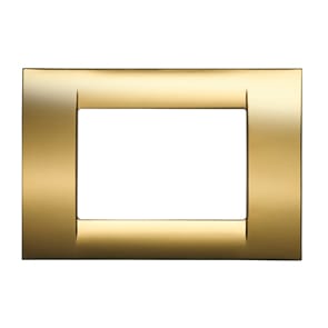 GEWISS - GEWGW22262 PLACCA 2P ORO ANTICO SYSTEM VIRNA