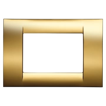 GEWISS - GEWGW22263 PLACCA 3P ORO ANTICO SYSTEM VIRNA