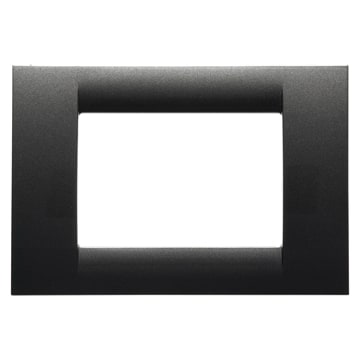 GEWISS - GEWGW22293 PLACCA 3P ARDESIA METALLIZ.SYSTEM VIRNA