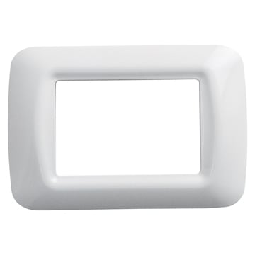 GEWISS - GEWGW22503 PLACCA 3 POS.BIANCO NUVOLA TOP SYSTEM