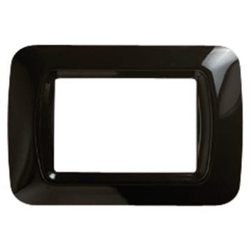 GEWISS - GEWGW22513 PLACCA 3 POS.NERO TONER TOP SYSTEM