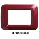 GEWISS - GEWGW22537 PLACCA 8M AMARANTO CLASS.TOP SYSTEM