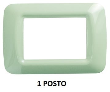 GEWISS GEWGW22541 PLACCA 1M VERDE VENEZIA TOP SYSTEM