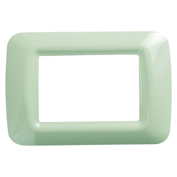 GEWISS - GEWGW22543 PLACCA 3 POS.VERDE VENEZIA TOP SYSTEM