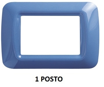 GEWISS - GEWGW22561 PLACCA 1 POS.AZZURRO CIELO TOP SYSTEM