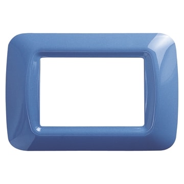 GEWISS - GEWGW22563 PLACCA 3 POS.AZZURRO CIELO TOP SYSTEM