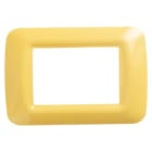 GEWISS - GEWGW22583 PLACCA 3M GIALLO MAIS TOP SYSTEM