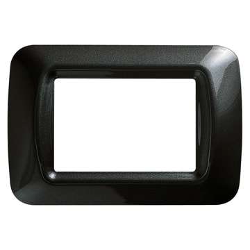 GEWISS - GEWGW22613 PLACCA 3 POS.ARDESIA METALL.TOP SYSTEM