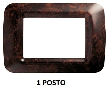 GEWISS - GEWGW22671 PLACCA 1 POS.RADICA INGLESE TOP SYSTEM