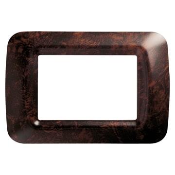 GEWISS - GEWGW22673 PLACCA 3 POS.RADICA INGLESE TOP SYSTEM