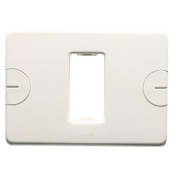 GEWISS - GEWGW24001 PLACCA 1 POS.BIANCO COMPACT