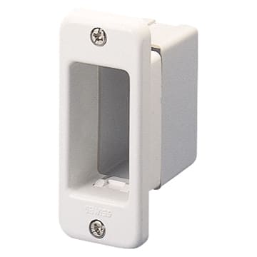 GEWISS GEWGW24022 PLACCA 4 POS.BIANCO PER PROFILATI
