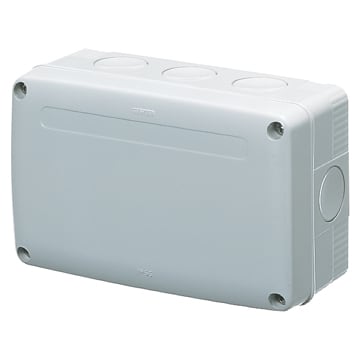 GEWISS - GEWGW27402 CASSETTA DI DERIVAZIONE PER MONTAGGIO IN BATTERIA DI CONTENITORI MODULARI - GRIGIO RAL 7035 - IP55