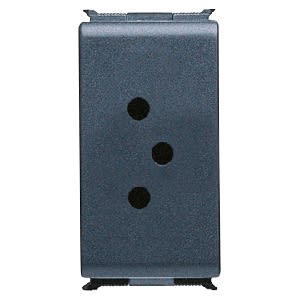 GEWISS - GEWGW30234 PRESA STANDARD SVIZZERO 250V ac - 2P+T 10A TIPO 13 - 1 MODULO - PLAYBUS
