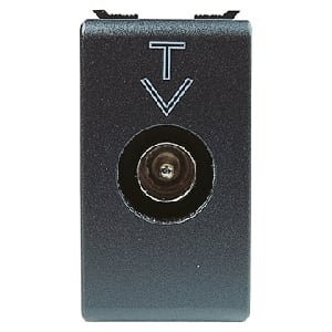 GEWISS - GEWGW30306 PRESA TV PASSANTE ATT.5 DB C.MASC.9,5MM