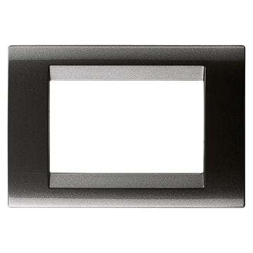 GEWISS - GEWGW32003 PLACCA 3 POS.ARDESIA METALLIZZ.PLAYBUS