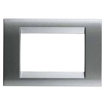 GEWISS - GEWGW32013 PLACCA 3 POS.TITANIO METALLIZZ.PLAYBUS