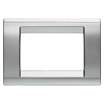 GEWISS - GEWGW32073 PLACCA 3 POS.CROMO SOFT PLAYBUS