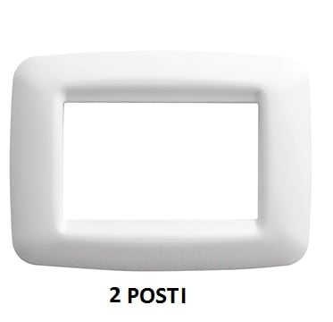 GEWISS - GEWGW32242 PLACCA 2 P.BIANCO NUVOLA PLAYBUS YOUNG