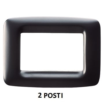 GEWISS - GEWGW32302 PLACCA 2 P.NERO TONER PLAYBUS YOUNG