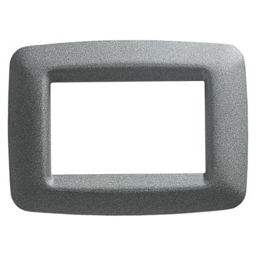 GEWISS - GEWGW32703 PLACCA 3 P.TITANIO METALL.PLAYBUS YOUNG