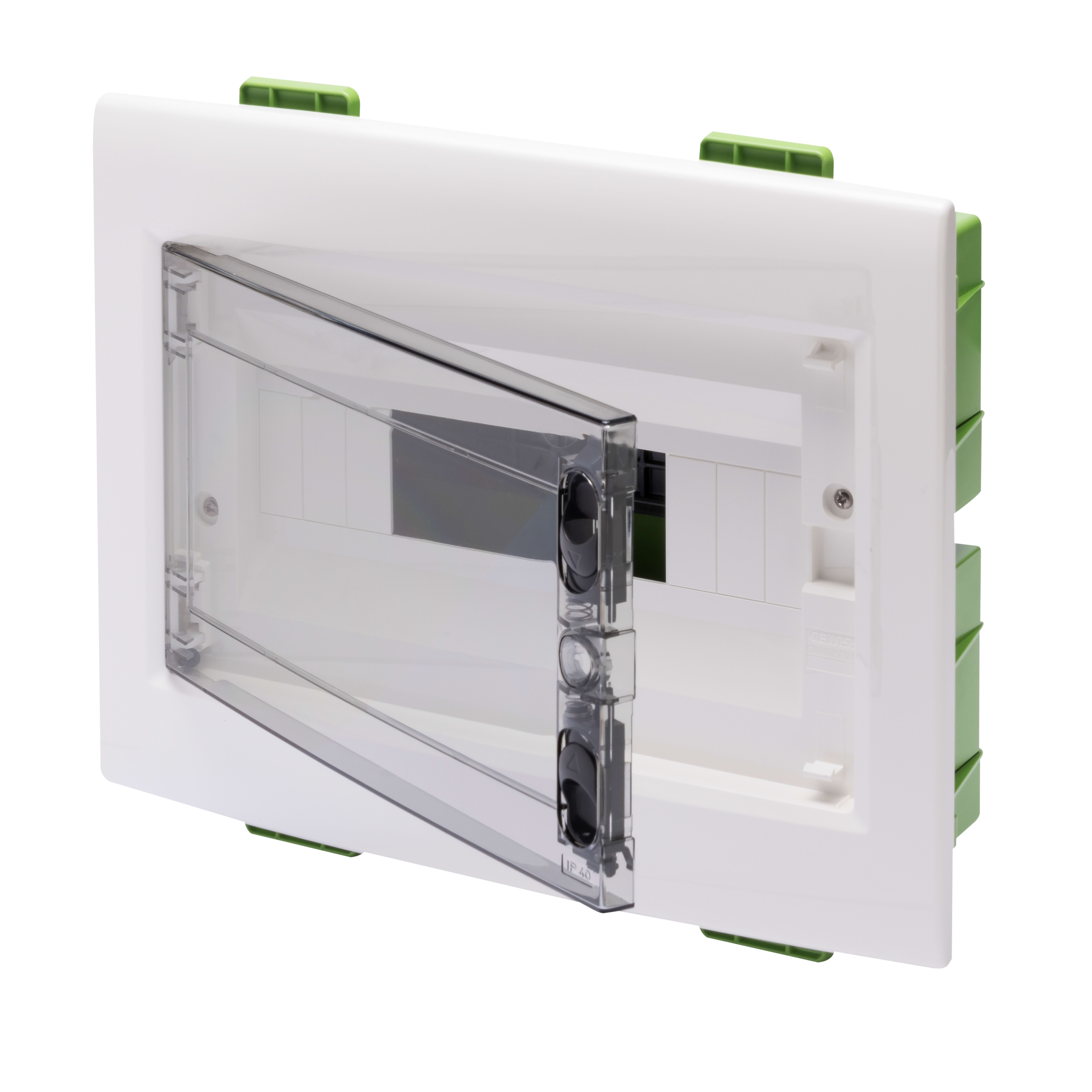 GEWISS GEWGW40605PM CENTRALINO PM P.FUME 12M.IP40 GREEN